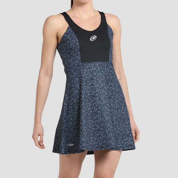 VESTIDO BECAS NEGRO