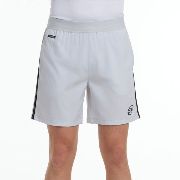 SHORT MACEDA GRIS PERLA