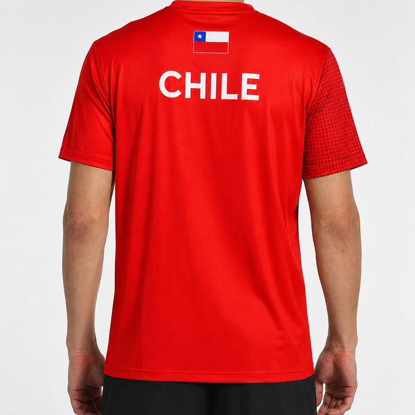 Camiseta Calcar Roja Chile