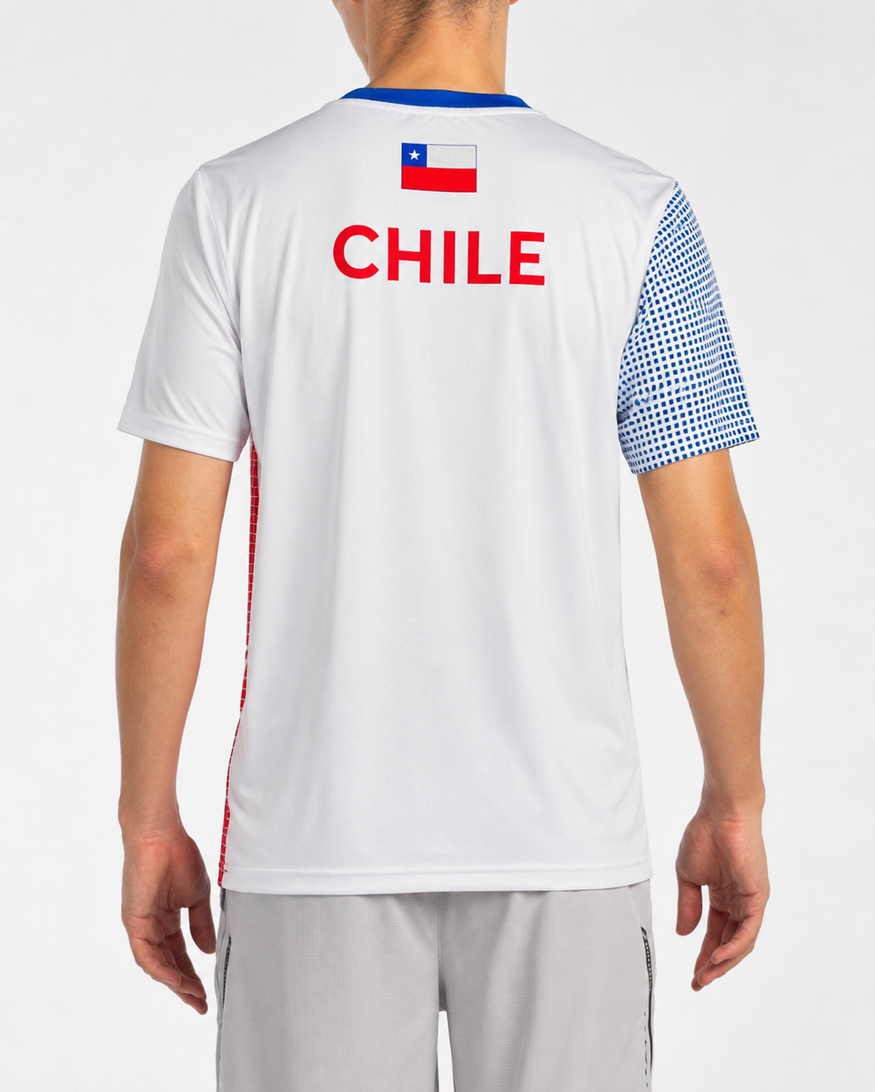 Camiseta Calcar Blanca Chile