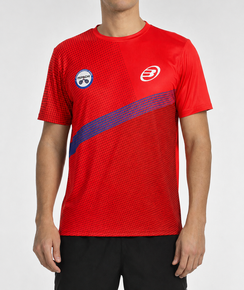 Camiseta Calcar Roja Chile