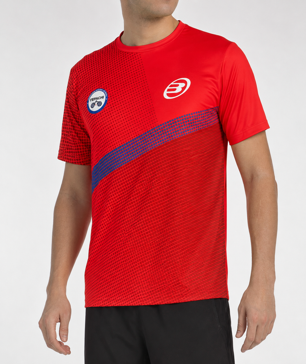 Camiseta Calcar Roja Chile