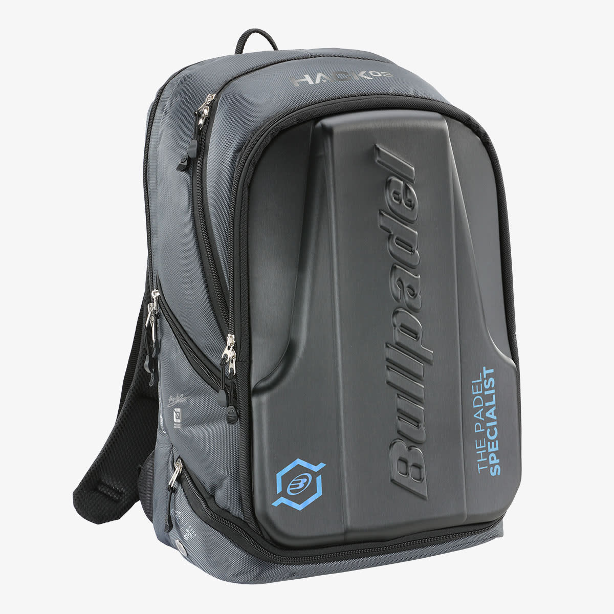 MOCHILA BULLPADEL BPM-23001 HACK GRIS OSCURO