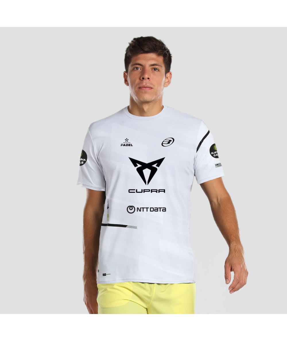 CAMISETA BULLPADEL ADULA TL BLANCO