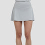 FALDA DRUSO GRIS PERLA