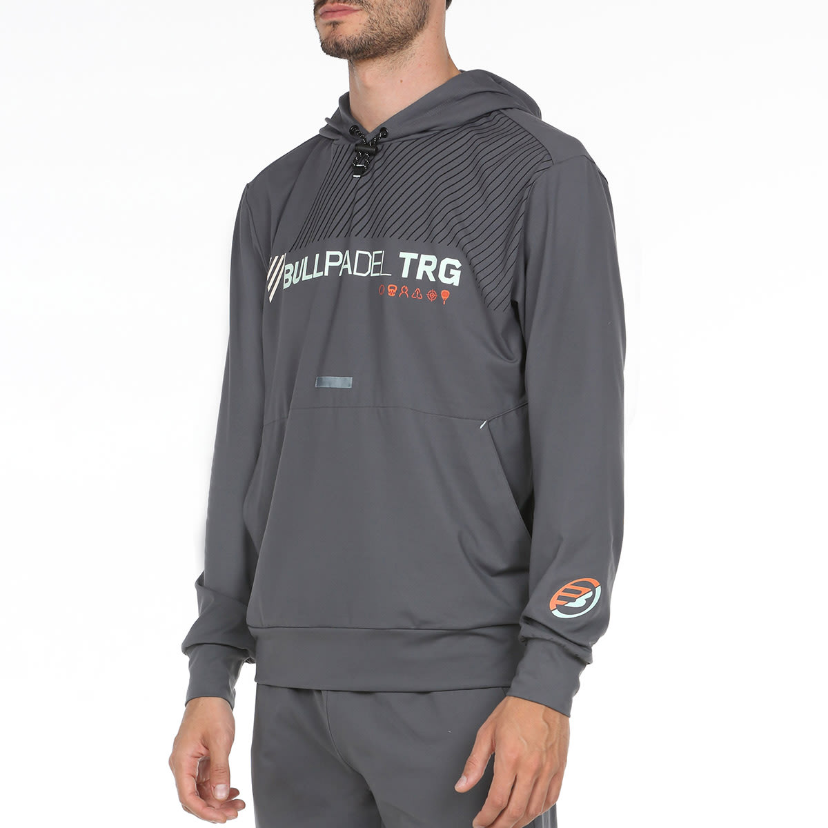 SUDADERA BULLPADEL TOLMO CAVIAR