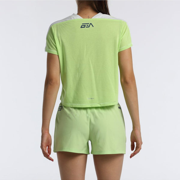 CAMISETA BULLPADEL BILMA VERDE MANZANA