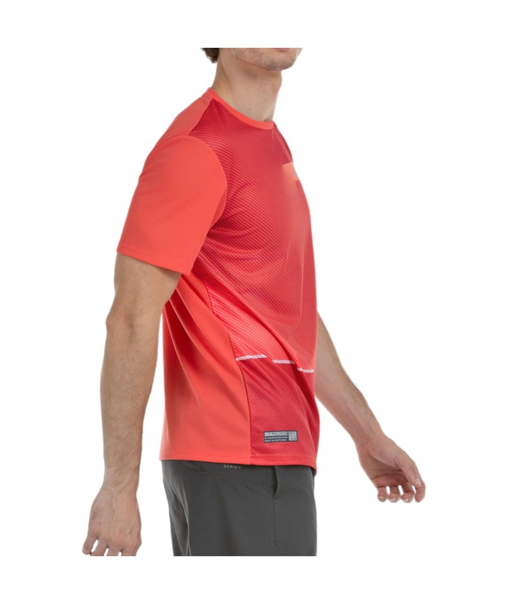 CAMISETA BULLPADEL CARINO FRAMBUESA