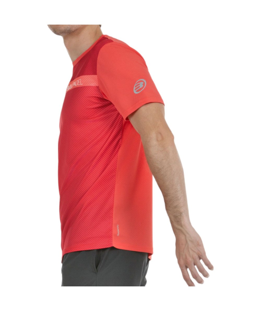 CAMISETA BULLPADEL CARINO FRAMBUESA