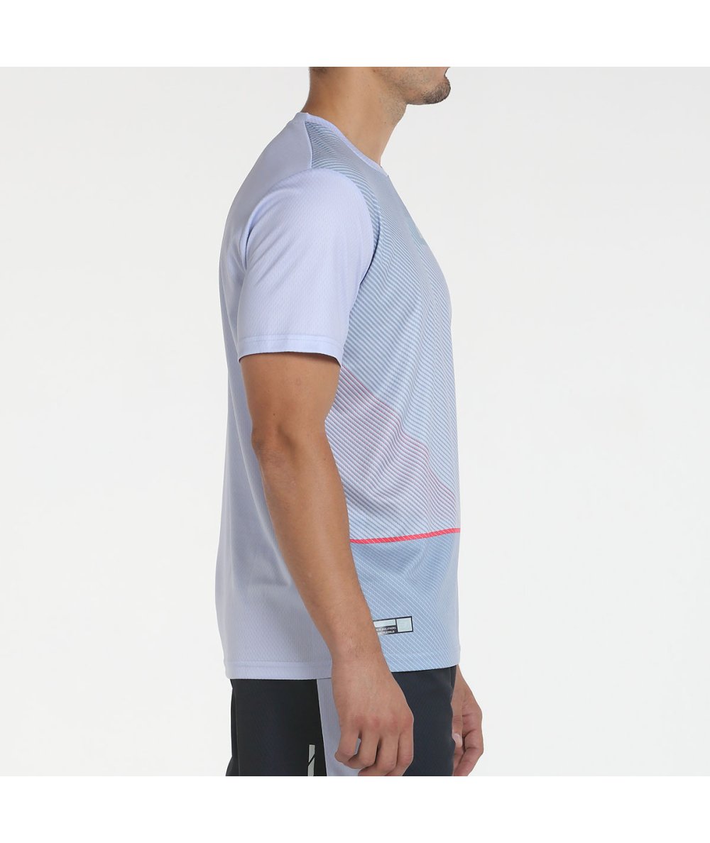 CAMISETA BULLPADEL CARINO GRIS AZULADO