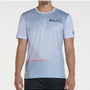 CAMISETA BULLPADEL CARINO GRIS AZULADO