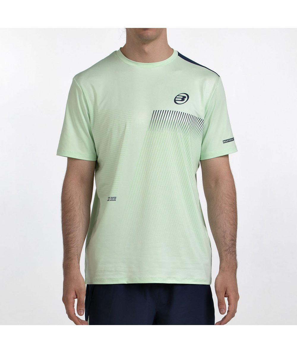 CAMISETA BULLPADEL MOTRIL VERDE ACIDO