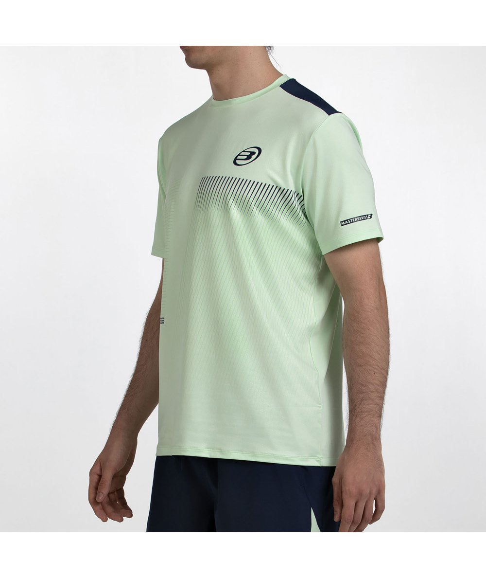 CAMISETA BULLPADEL MOTRIL VERDE ACIDO