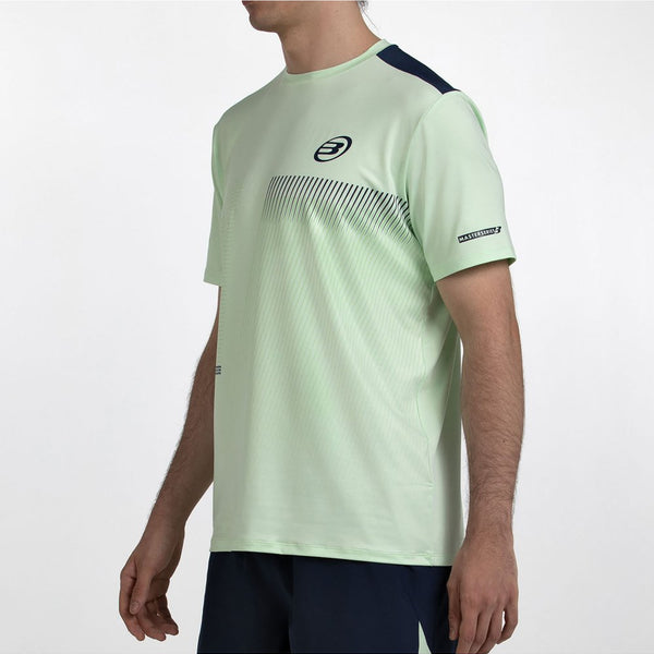 CAMISETA BULLPADEL MOTRIL VERDE ACIDO