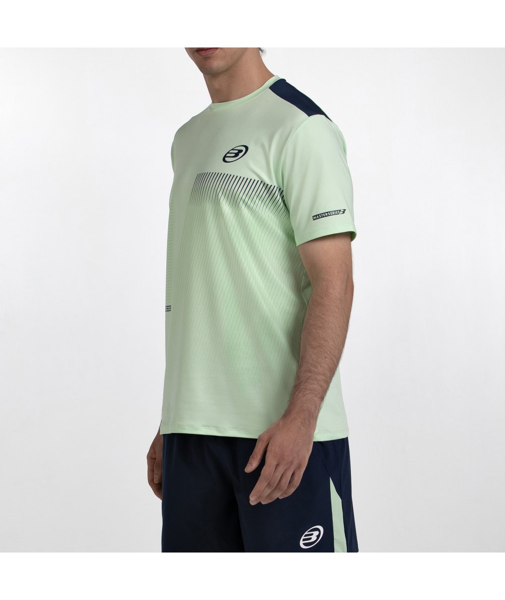 CAMISETA BULLPADEL MOTRIL VERDE ACIDO