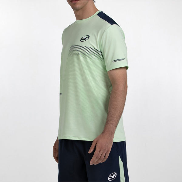 CAMISETA BULLPADEL MOTRIL VERDE ACIDO
