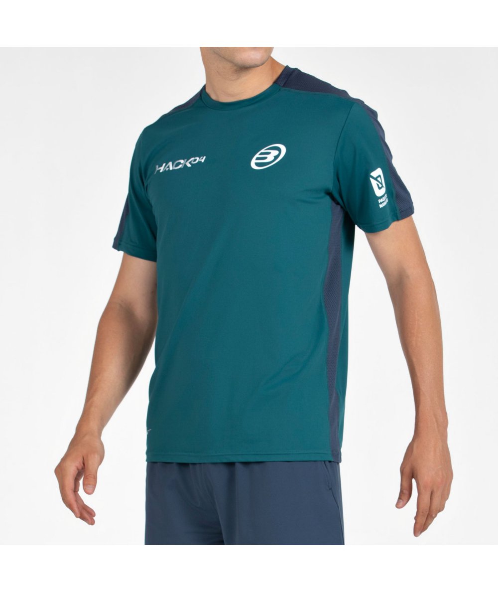 CAMISETA PAQUITO 25I VERDE OSCURO
