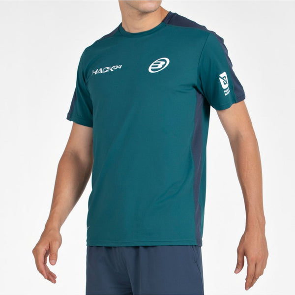 CAMISETA PAQUITO 25I VERDE OSCURO