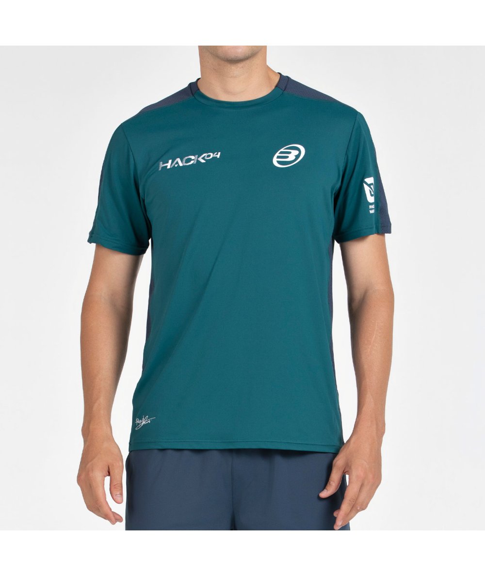 CAMISETA PAQUITO 25I VERDE OSCURO