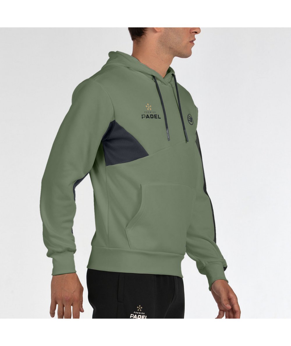 SUDADERA BULLPADEL PALMIRO KAKI