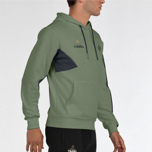 SUDADERA BULLPADEL PALMIRO KAKI